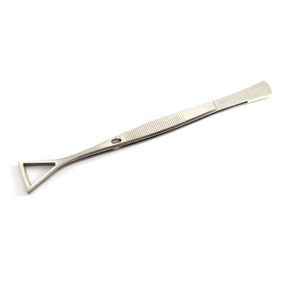 Piercing Tweezers Large Head With Lock